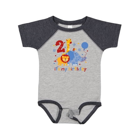 

Inktastic Safari 2nd Birthday Gift Baby Boy or Baby Girl Bodysuit