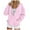 Pink, variant on idosla Women's Full Zip Up Hoodie Long Sleeve Hooded Sweatshirts Pockets Jacket Coat for Women (Wine, XL)