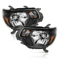 thumbnail image 2 of ANZO 2012-2015 Toyota Tacoma Crystal Headlights Black, 2 of 10