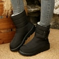 thumbnail image 6 of Willtoo Womens Winter Snow Boots With Warm Fur Lining Comfortable Booties Non Slip Waterproof Outdoor Shoes Black, 6 of 6