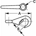 thumbnail image 2 of Bronze Fast Eye Snap Size-0 - Seadog Line, 2 of 2