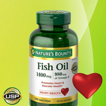 UPC 896762270368 product image for Nature's Bounty Fish Oil 1400 mg. 130 Softgels | upcitemdb.com