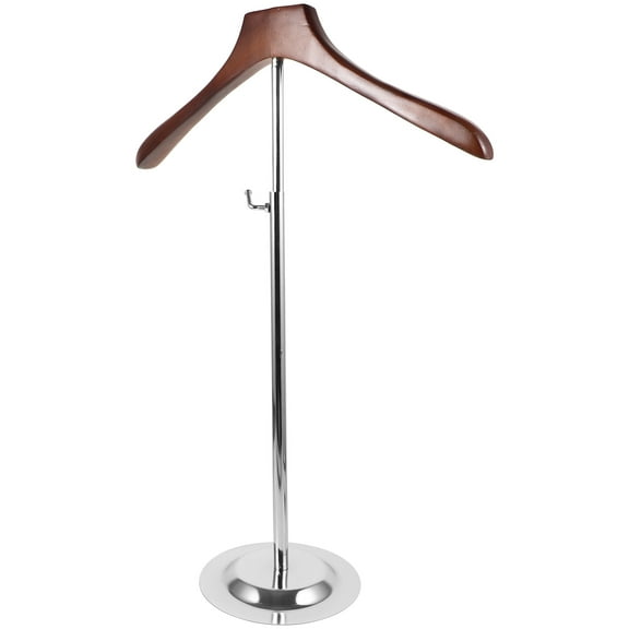 LEORX Clothes Display Rack Standing Clothing Rack Silver Iron 1Set