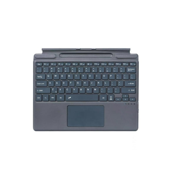 Type Cover for 13 inch Microsoft Surface Pro 9 / Pro 8 / Pro X, Portable Bluetooth 5.1 Wireless Keyboard with Touchpad / Pencil Holder / Rechargeable