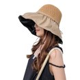 thumbnail image 1 of Chapeau de Pêcheur pour Femmes en Paille - Protection Solaire, Large Bord, 1 of 8