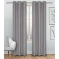 thumbnail image 1 of Safdie & Co. Rideau 2PK 84L Blackout Faux Lin Gris, 1 of 5