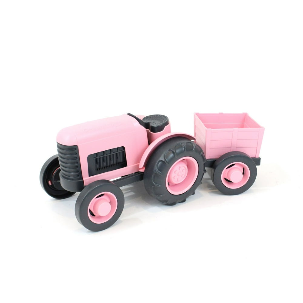 Green Toys Tractor Pink