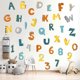 thumbnail image 3 of 26 Letters and Numbers Early Learning Wall Sticker Living Room Bedroom, 3 of 5