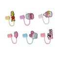 thumbnail image 1 of Couvercle de Paille, Cadeau Réutilisable 6 Pcs Embouts de Paille pour Réunions, 1 of 8