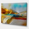 thumbnail image 1 of Designart - Impressionist Mountscape With River I - Modern Canvas Wall Art Print, 1 of 2