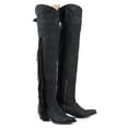 thumbnail image 2 of Women's Stetson Glam Boots Snip Toe Handcrafted Black, 2 of 3