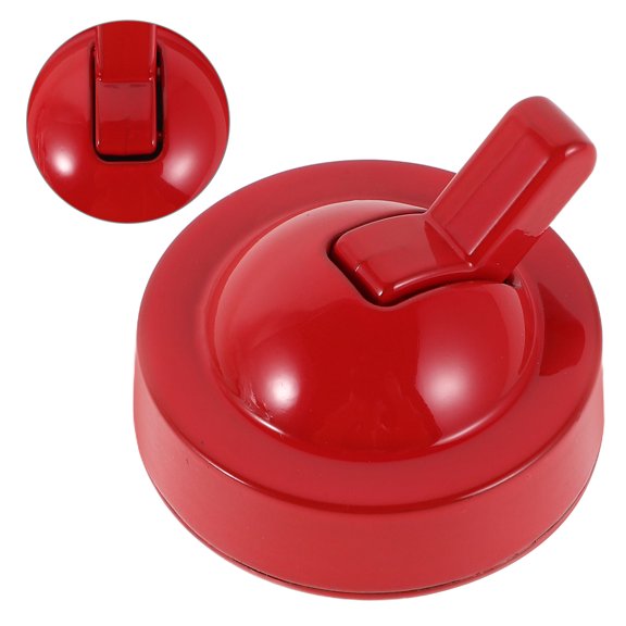 HEATSHAKING Car Start Button Protective Cover Red Ballshaped Lever for Stylish Interior Decoration
