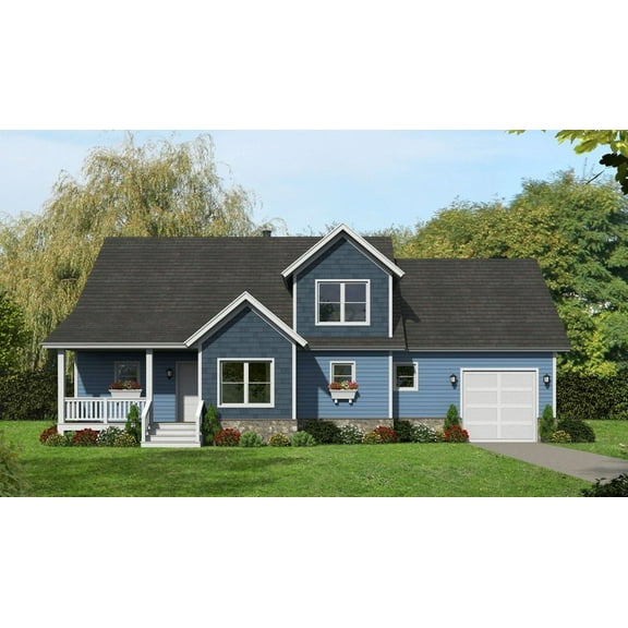 763-1389: Traditional Country 3 Bed, 3 Bath Luxury Home Plan, 2447 Sq Ft: Full Blueprints with License to Build by Home Plan Marketplace - Lesuto