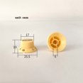 thumbnail image 4 of 3 Pcs Electric Guitar Top Hat Compatible For Les Paul/SG Speed Control Replacement Knobs Set With Aluminum Top, 4 of 9