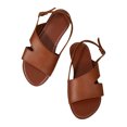 thumbnail image 6 of Utoimkio Platform Sandals for Women Plus Size Summer Ladies Shoes Flat Heel Open Toe Sandals Casual Women's Sandals, 6 of 9
