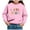 Pink hoodies girl JK1125, variant on UYYX Hoodies For Teen Girls Girls Hoodies Size 10-12 Girls Casual Long Sleeve Hoodies Cute Oversized Pocket Sweatshirt Tops 3-4 Years