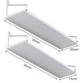 thumbnail image 4 of LCXmlly Multi functional Wall Shelf Punch free Bathroom Wall Storage Rack Great Load Bearing Floating Book Shelf Living Room Display, 4 of 7