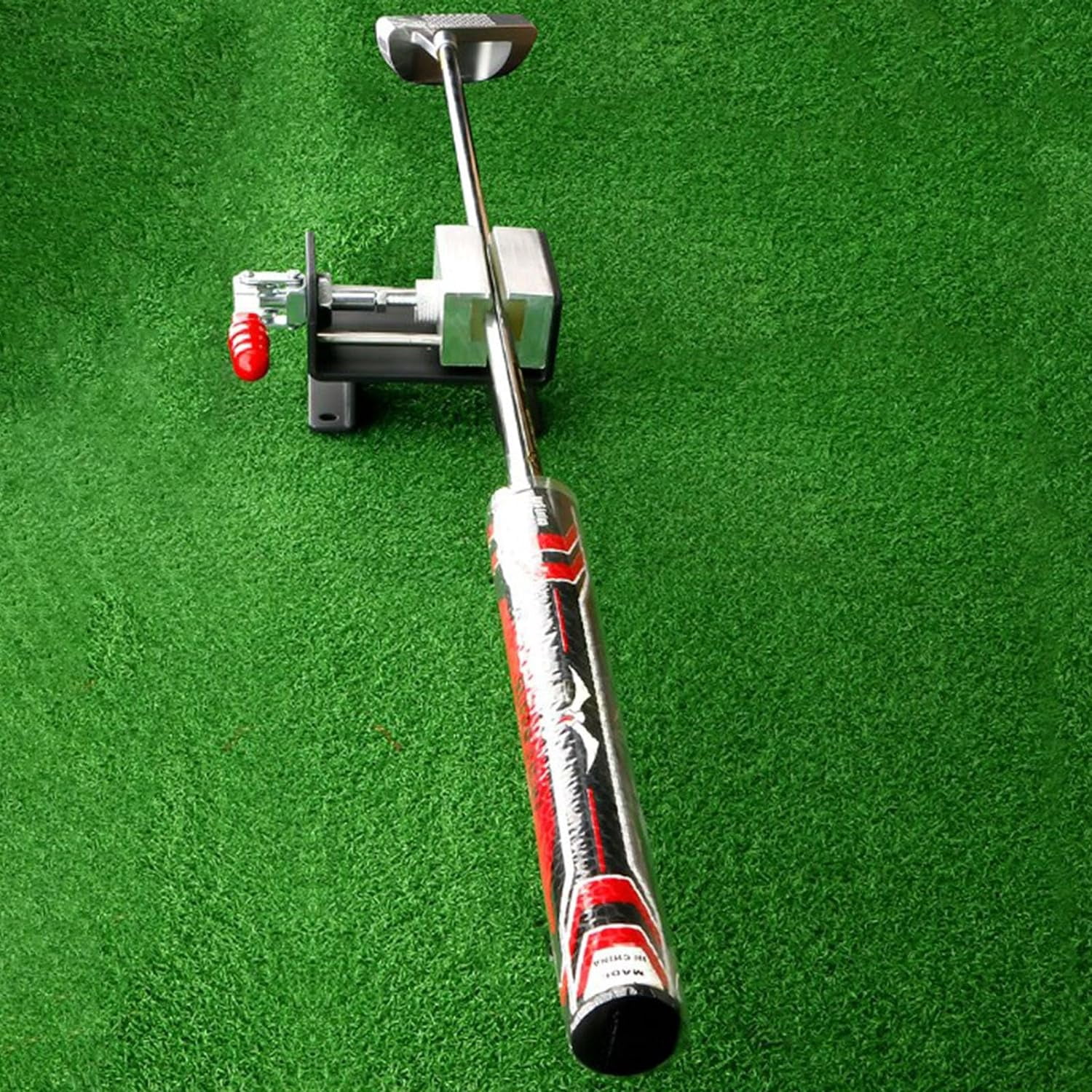 ABPETE Golf Club Shaft Clamp, Heavy Duty Golf Club Vise Clamp, Club Grip Remover Gripping Tool, Professional Golf Grip Replacement Accessories