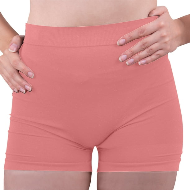 Short Deportivo Mujer Rosa Unitalla Licra Boxer Pantalones Cortos Biker Dahirim Store N21912