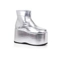 thumbnail image 4 of Ellie Shoes E-500-Frank Men Platform Ankle Boot M / Silver, 4 of 4