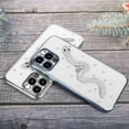 thumbnail image 4 of Compatible with iPhone 13 Pro Max Diamond Case Shiny Glitter Bling Luxury Snake Shape Crystal Charms Rhinestone Soft Silicone Fashion Protective Transparent Shockproof Cover for Girls Women, 4 of 8