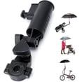 thumbnail image 1 of Golf Cart Umbrella Holder Universal Adjustable Easy To Install Bicycle Fishing Beach Chair Wheelchair, Black, 1 of 5
