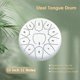 thumbnail image 2 of 10 Inch Steel Tongue Drum 11 Notes Handpan Drum with Drum Mallet Finger Picks Percussion for Meditation Yoga, 2 of 5