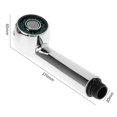 thumbnail image 2 of Pull-out shower head kitchen faucet handheld splash-proof 2 functions, 2 of 5