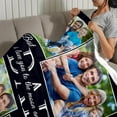 thumbnail image 4 of Mothers Day Blanket for Mom Grandma, Custom Blanket with Picture, Photo Collage Blankets Customized Blanket with Photos, Personalized Mother Day Birthday Gifts for Nana Grandpa Dad Friends Blankets, 4 of 5