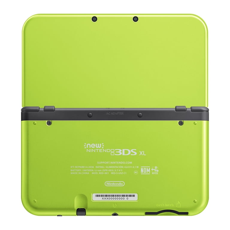 Restored Nintendo New 3DS XL/LL Gaming Console, Lime Green