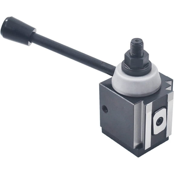 Piston Type Tool Post AXA 250-100, Piston Type Quick Change Tool Post for Lathe Up to 6-12 Swing