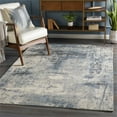 thumbnail image 2 of Surya Felicity FCT-8010 60x90" Rectangle Modern Fabric Area Rug in Blue/Charcoal, 2 of 7