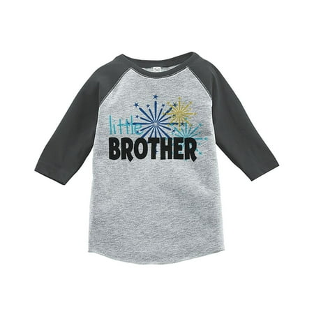

Custom Party Shop Kids Little Brother Happy New Year Raglan Shirt