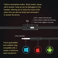thumbnail image 4 of Candy Color Original Earphones with Microphone Super Bass Noodle Line Earbuds Headphones Headset for iPhone 6 6s Xiaomi Smartphone, Black, 4 of 8