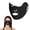 Black, variant on Sun Protection Mask, UV Face Shield for Women, Breathable Washable Face Mask for Cycling Running Driving, 99% UV Block, Grey