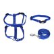 thumbnail image 1 of 3 unids/set Collar para perro, arnés y correa, collar ajustable, 1 of 8