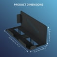 thumbnail image 5 of AOOOWER Multifunctional Space Optimizing Wall Mount Stand Bracket Holder Suitable for Consoles Secure & Stylish Storage Solution, 5 of 14