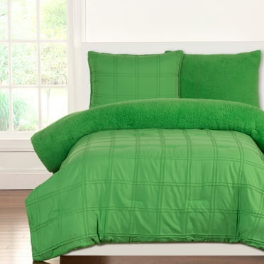 Crayola Playful Plush Jungle GreenTwin Comforter Set