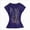 Dark Purple, variant on Women Grunge Shirts Emo Clothes for Teen Yong Girls Vintage Graphic Tee Y2k 2000s Goth Top Women Short Sleeve Streetwear Purple Size M
