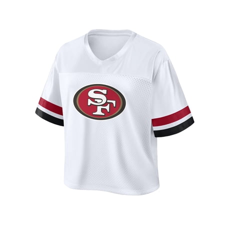 NFL San Francisco 49Ers Women's Synthetic White Jersey