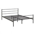 thumbnail image 2 of Modway Alina Powder Coated Sturdy Steel Queen Platform Bed Frame in Brown, 2 of 6
