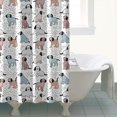 thumbnail image 4 of Cute Dogs Baby Shower Curtain 72"x72" ,Bathroom Decorative Shower Curtains Set with 12 Hooks,Modern Waterproof Washable Shower Curtain, 4 of 6