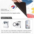 thumbnail image 2 of Dailycode Dishwasher Magnet Cover Magnetic Fridge Door Cover Home Kitchen Decor, Red Blue Yellow Hand-drawn Hearts, 23"x 26", 2 of 6