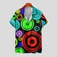 thumbnail image 2 of Camisas de Manga Larga para Hombres Blusa Cómoda de Cuello de Impresión, Camisa Casual de Poliéster para Uso Diario, de Fiesta Y de Primavera de Verano, 2 of 5
