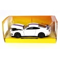 thumbnail image 1 of 2016 Ford Shelby Mustang GT350R, White w/ Stripes - New Ray SS-71833WH - 1/24 Scale Diecast Model Toy Car, 1 of 1