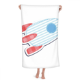 thumbnail image 1 of Universe And Alien Spacecraft Hand Towel Bath Facecloth Soft Cotton Washcloth, 1 of 4