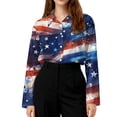 thumbnail image 4 of 250 Years American Flag 250th Anniversary USA Womens T-Shirt, 4 of 5