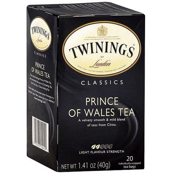 Twinings Of London Prince Of Wales Tea Bags, 20ct (Pack of 6)