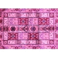 thumbnail image 1 of Ahgly Company Indoor Rectangle Abstract Pink Modern Area Rugs, 5' x 8', 1 of 4