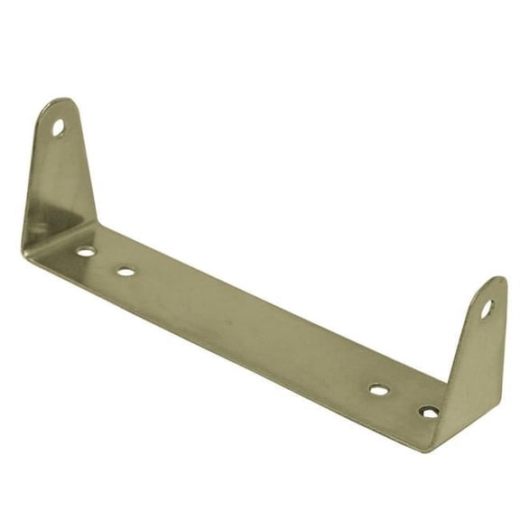 Accessories Unlimited AU65 6.5 in. Brass Finish Single Hole Replacement Mounting Bracket for Cobra 25, Uniden PC66 & PC68